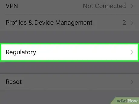 Image titled See Your iPhone's Regulatory Information Step 3