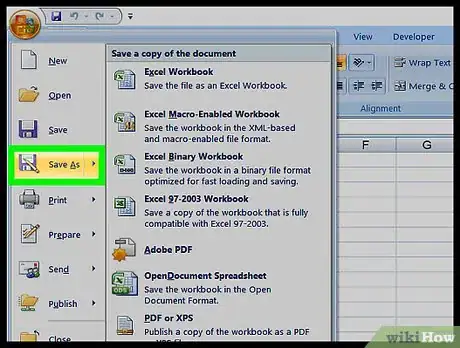 Image titled Convert OpenOffice to Excel Step 8