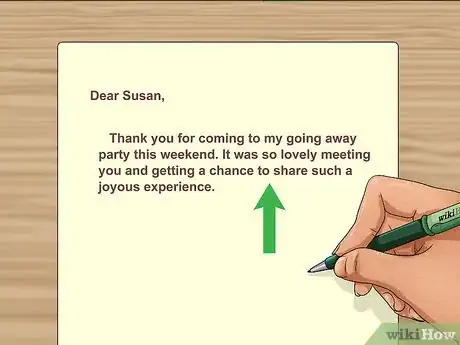 Image titled Start a Thank You Letter Step 4