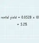 Work out a Rental Yield