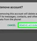Remove a Google Account on Android