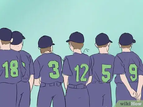 Image titled Construct a Youth League Baseball Line Up Step 1
