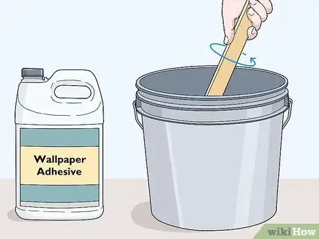 Image titled Hang Patterned Wallpaper Step 5