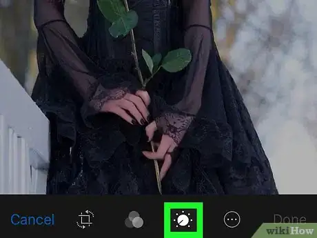 Image titled Adjust the Contrast of a Photo Using the iPhone Photos App Step 4