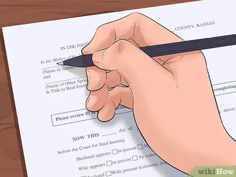 Image titled Divorce in Kansas Step 16
