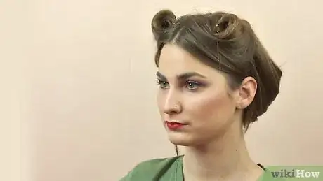 Image titled Do Pin up Hairstyles Step 7