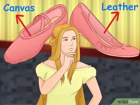 Image titled Choose Ballet Slippers Step 1