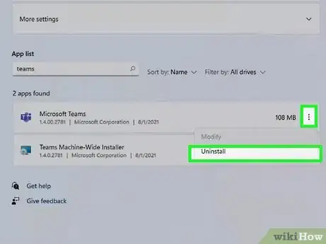 Image titled Remove Microsoft Teams on Windows Step 21