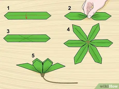 Image titled Make a Flower Garland Out of Ribbon Step 7