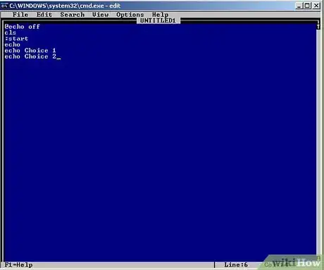 Image titled Create Options or Choices in a Batch File Step 10