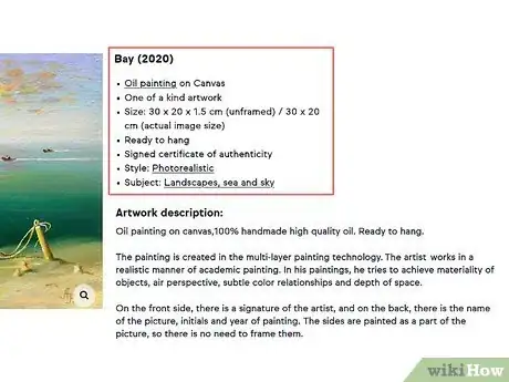 Image titled Sell Paintings Online Step 9