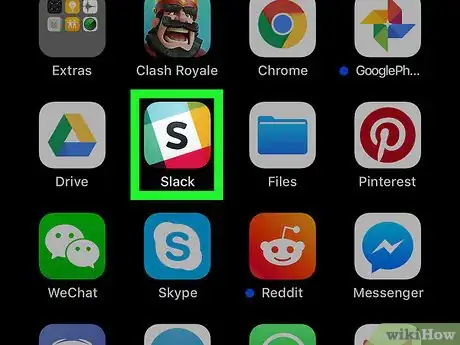 Image titled Invite Someone to a Slack Channel on iPhone or iPad Step 1