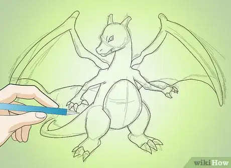 Image titled Draw Charizard Step 12