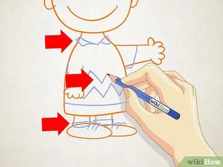 Image titled Draw Charlie Brown Step 6