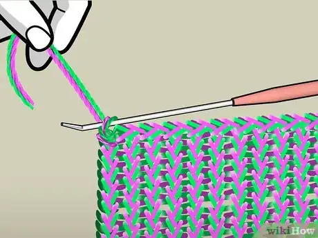 Image titled Knit a Scarf on a Loom Step 18