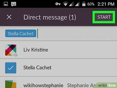 Image titled Direct Message on Slack on Android Step 5
