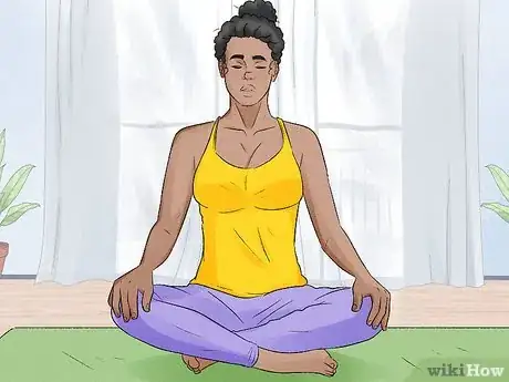 Image titled Use Yoga to Improve Sleep Step 1