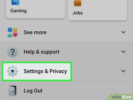 Image titled Turn Facebook Dark Step 3