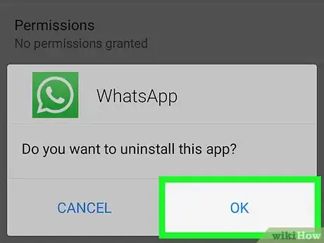 Image titled Uninstall WhatsApp on Android Step 5
