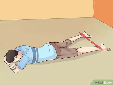 Image titled Do the Crocodile Pose in Yoga Step 4