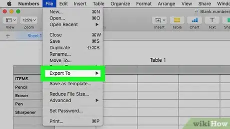 Image titled Convert .Numbers to .Xls Step 10