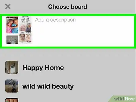 Image titled Upload Photos on Pinterest Step 15