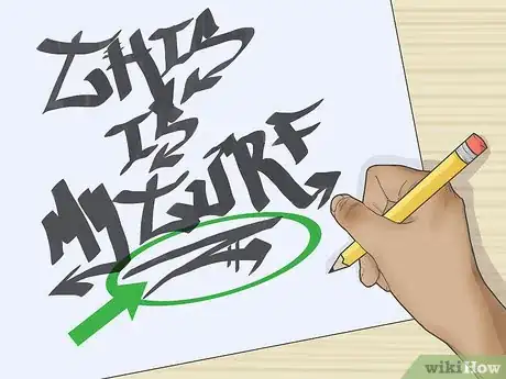 Image titled Create Your Own Graffiti Style Step 7