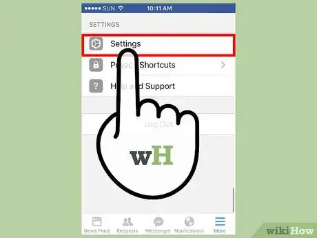 Image titled Change the Facebook Site's Viewing Language Step 3