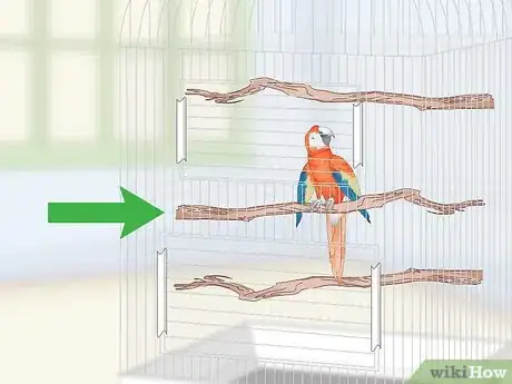 Image titled Set Up a Macaw Habitat Step 9