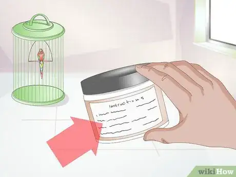 Image titled Protect Pet Birds when Spraying Your House for Fleas Step 2