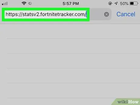 Image titled Check Fortnite Mobile Stats Step 2
