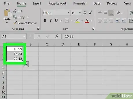 Image titled Use the Round Function in a Formula in Excel Step 1
