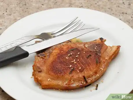 Image titled Cook Smoked Pork Chops Final