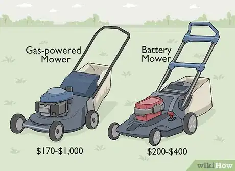 Image titled Choose a Lawnmower Step 2
