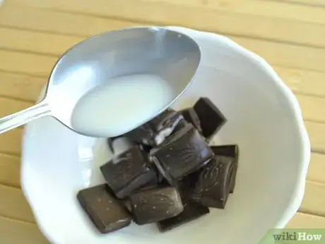 Image titled Melt Chocolate with Liquids Step 2