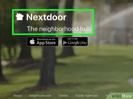 Image titled Use the Nextdoor App Step 1