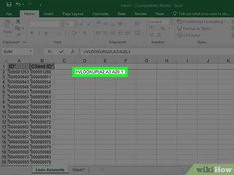 Image titled Compare Two Lists in Excel Step 25