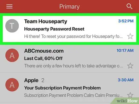 Image titled Reset Password on Houseparty on iPhone or iPad Step 9
