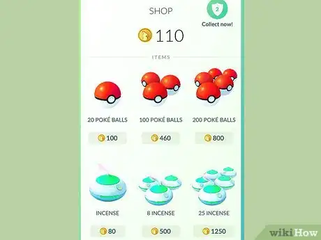 Image titled Use the PokéShop in Pokémon GO Step 1
