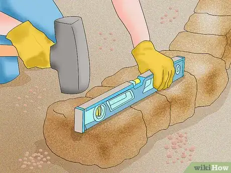 Image titled Construct a Sandstone Wall Step 17