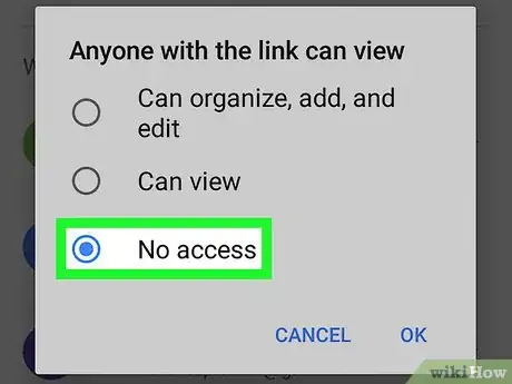 Image titled Unshare on Google Drive on Android Step 11