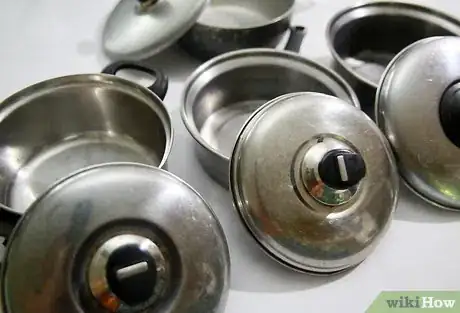 Image titled Organize and Store Pot Lids Step 1