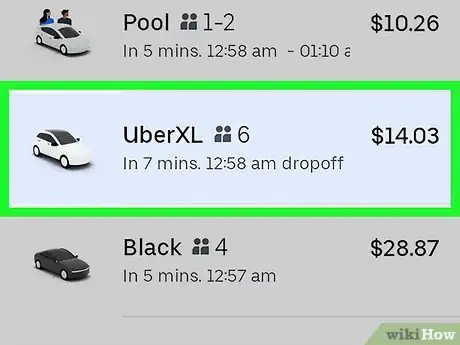 Image titled Request Uber XL Step 8
