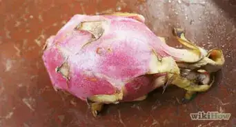 Cut Dragon Fruit