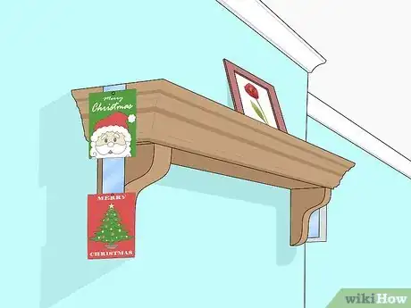 Image titled Hang Christmas Cards Step 5