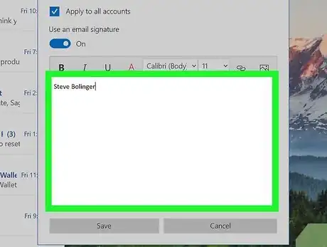 Image titled Sync Outlook Signatures Step 13