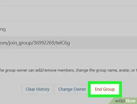 Image titled Delete a Group on Groupme on PC or Mac Step 5