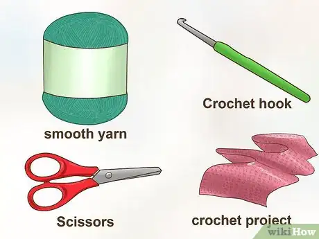 Image titled Crochet the Reverse Shell Stitch Step 1