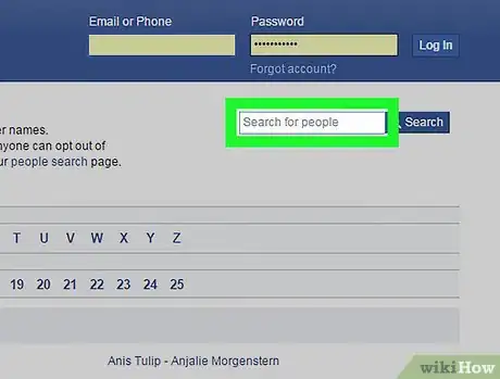 Image titled Look at a Facebook Profile Without Signing Up Step 3