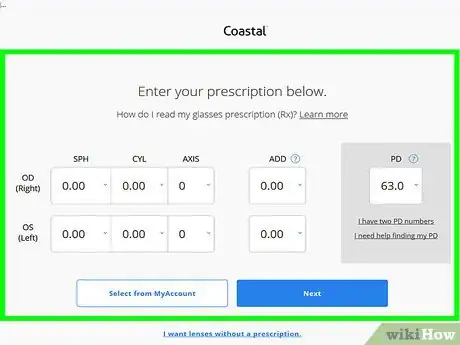 Image titled Buy Eyeglasses Online Step 7